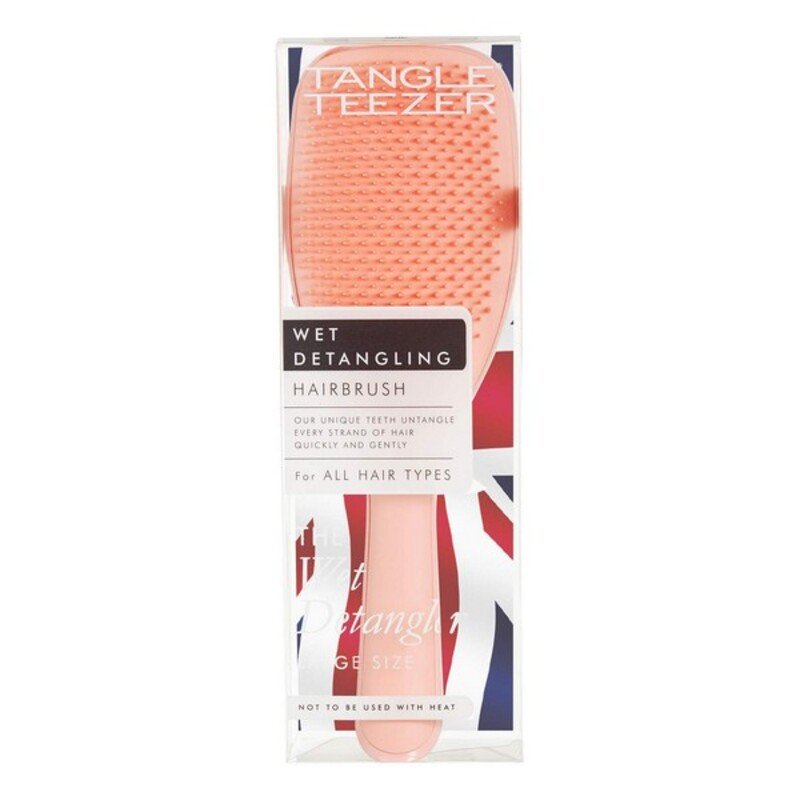 Brste Large Wet Peach Tangle Teezer Large Wet Detangler #4