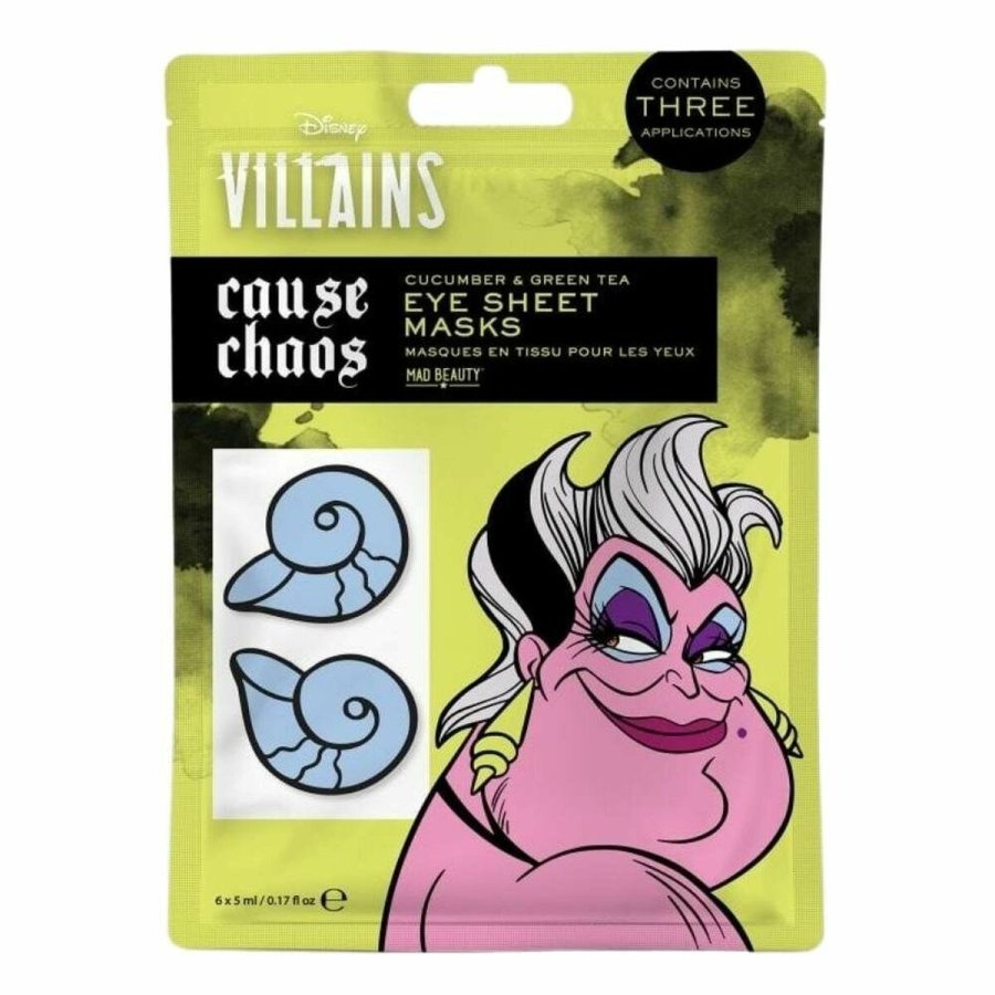 jenpleje maske Mad Beauty Disney Villains Ursula (6 x 5 ml) #1