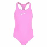 Badedragt til piger Nike Racerback Mrk pink #1