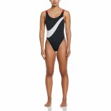 Badetj til Kvinder Nike Scoop Neck Sort #3