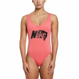 Badetj til Kvinder Nike  U-Back Koral #1