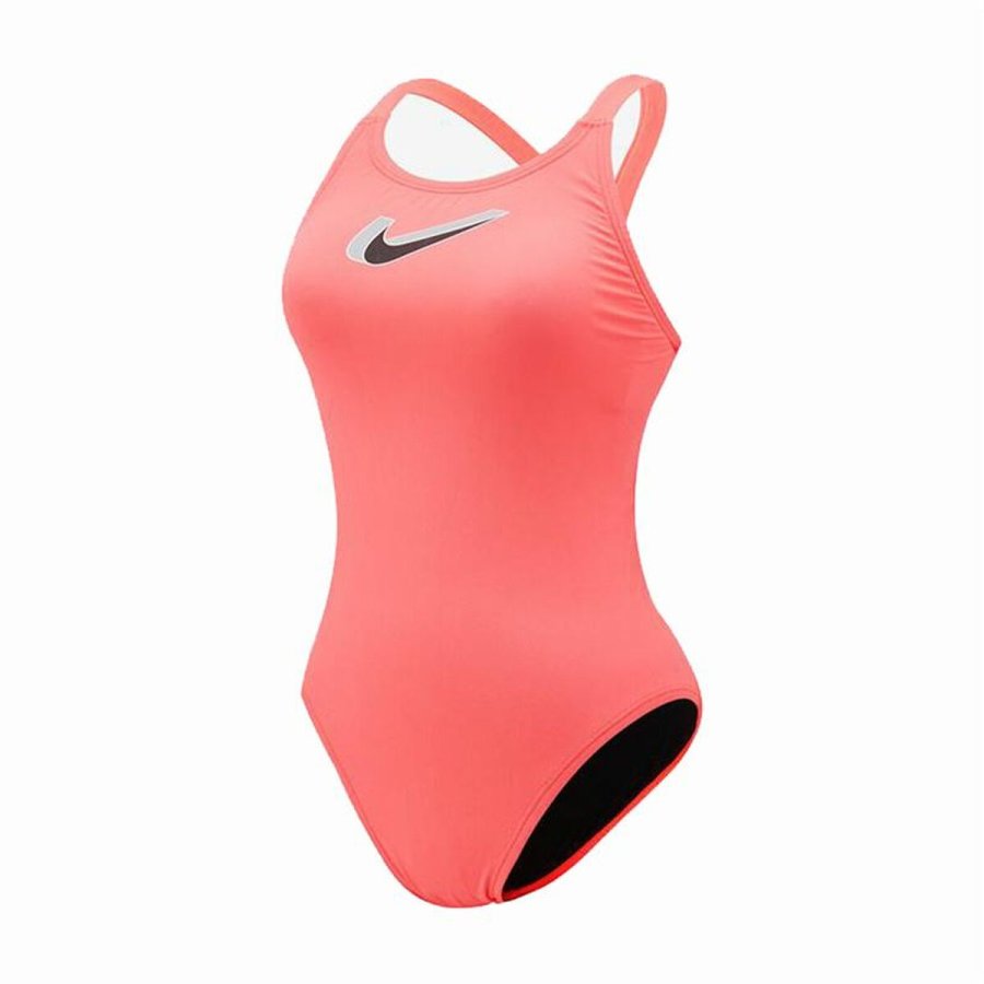 Badetj til Kvinder Nike Hydrastrong Laksefarvet Koral #1