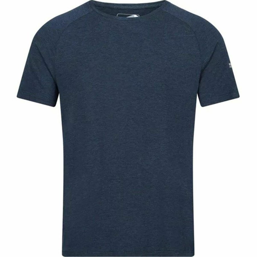 Kort�rmet T-shirt til M�nd Regatta Ambulo Bl� #1
