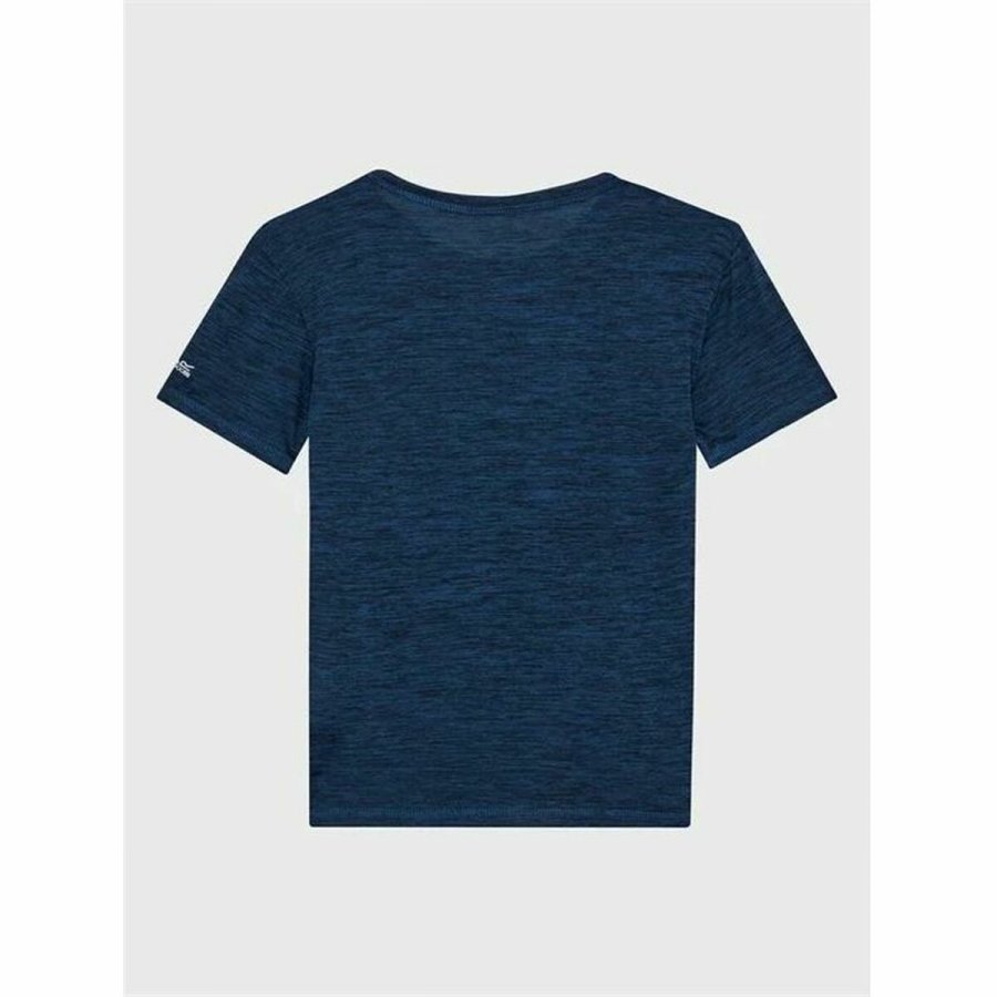 Kort�rmet T-shirt til B�rn Regatta Alvarado VII Bluewingmarl Bl� #2