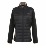 Sportsjakke til damer Regatta Wmnclumber V Hyb Sort #1