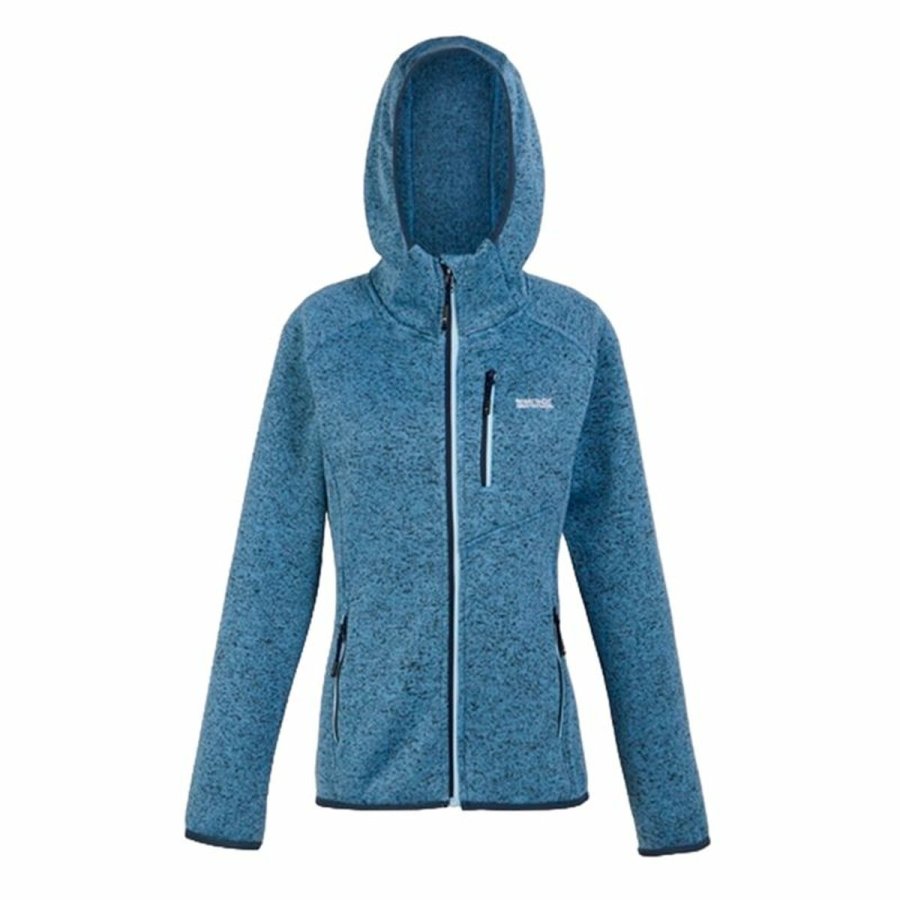 Fleecefor Regatta Wms Hood Newhill Indigo Dame #1