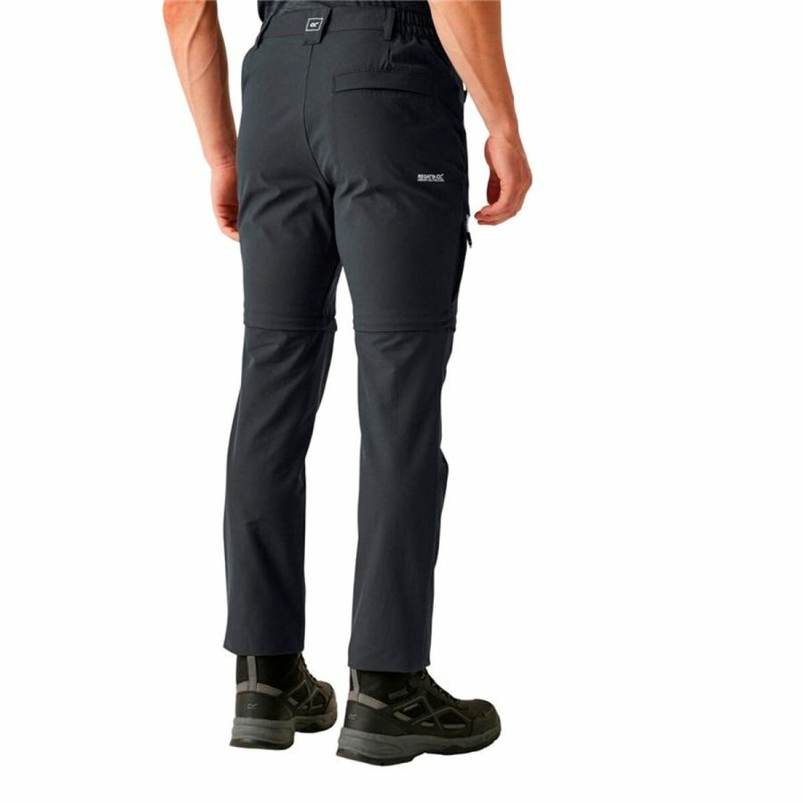 Lange sportsbukser Regatta Highton II Zip Off Sort Moutain #2