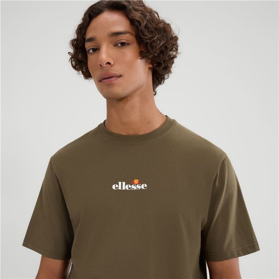 Kort�rmet T-shirt til M�nd Ellesse Ollio 2 Oliven #4