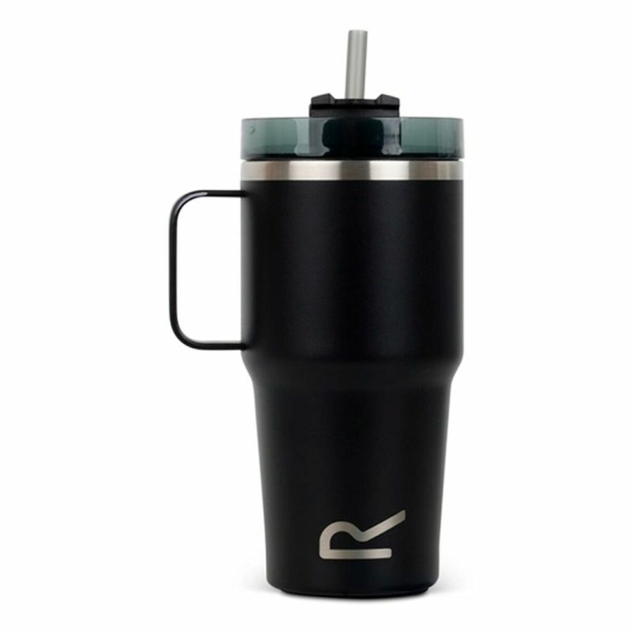 Kop med Sugerr Regatta Thermo Insulated Mug Sort 600 ml Rustfrit stl #2