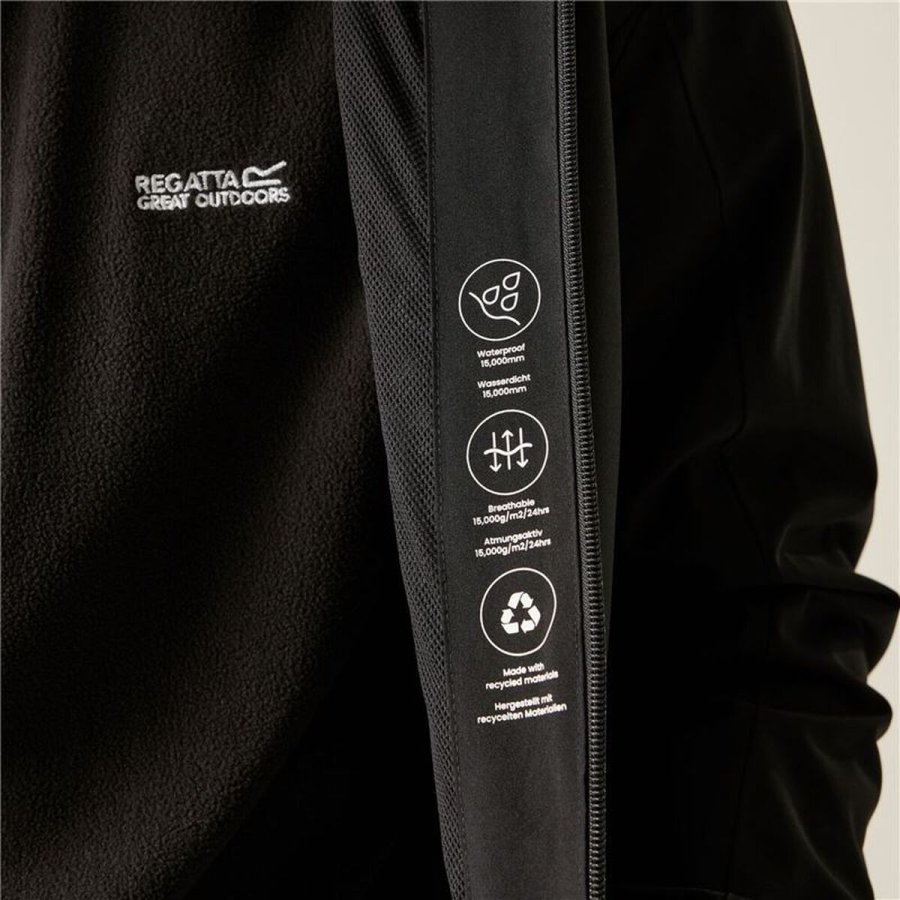 Sport Jakke til M�nd Regatta Birchdale II Sort #5
