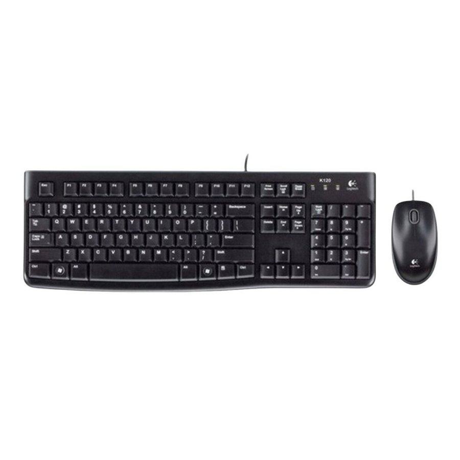 Tastatur og mus Logitech 920-002540 Sort Tysk QWERTZ #1