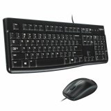 Tastatur og mus Logitech 920-002547 Sort portugisisk QWERTY #1