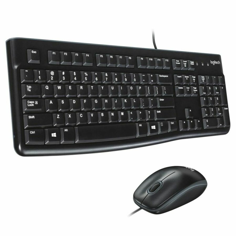 Tastatur og mus Logitech 920-002547 Sort portugisisk QWERTY #1