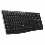Tr�dl�st tastatur Logitech Fransk Sort AZERTY #4
