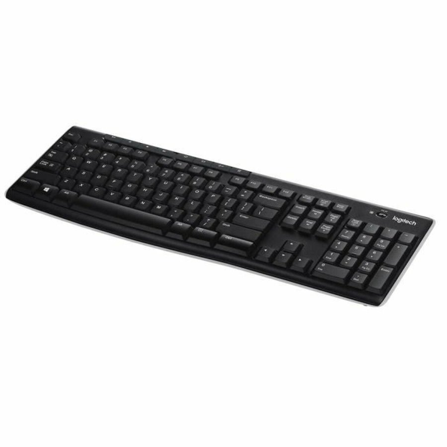 Tr�dl�st tastatur Logitech Fransk Sort AZERTY #3
