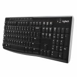 Tr�dl�st tastatur Logitech Fransk Sort AZERTY #2