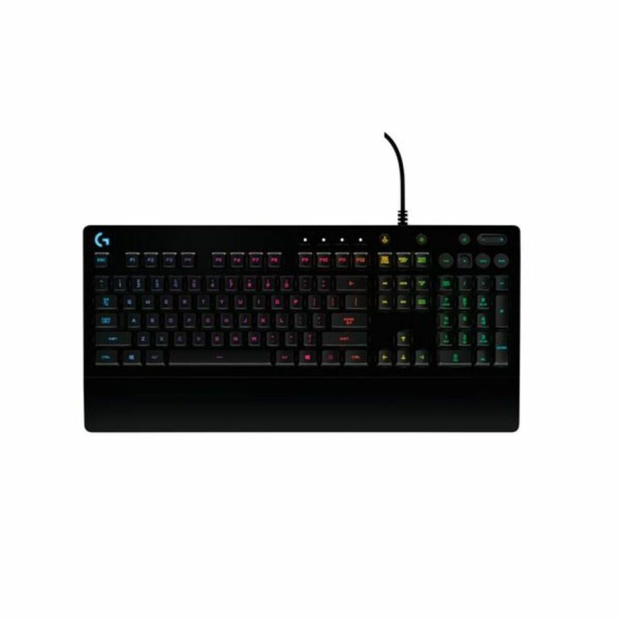 Gaming-tastatur Logitech G213 USB 2.0 RGB Sort #1
