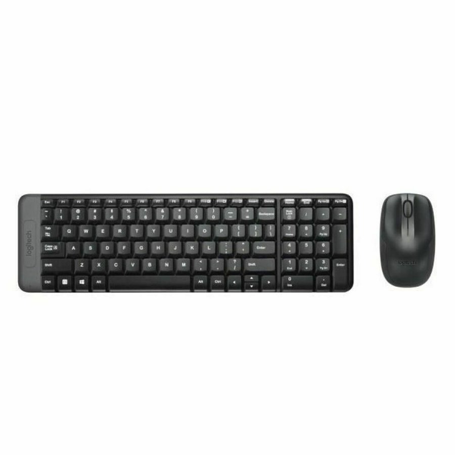 Tastatur Logitech 920-008318 Sort Spansk qwerty #1