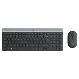 Tastatur og mus Logitech 920-009190 Sort Gr� Fransk AZERTY #1