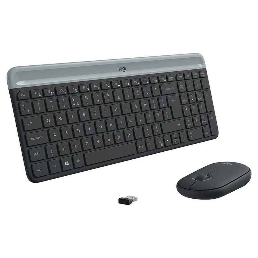 Tastatur og mus Logitech 920-009190 Sort Gr� Fransk AZERTY #6