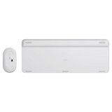 Tastatur og mus Logitech  MK470 Hvid Fransk AZERTY #5