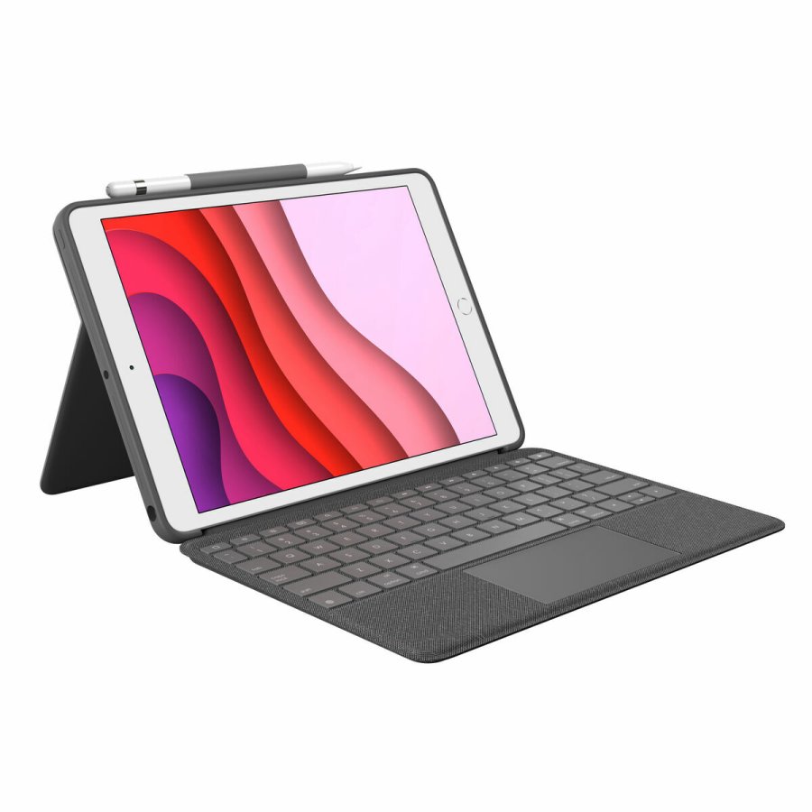 Case til tablet og tastatur Logitech 920-009627 Gr� Spansk qwerty #1