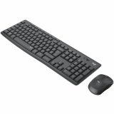Tastatur og tr�dl�s mus Logitech MK295 Fransk Sort Gr� AZERTY #2