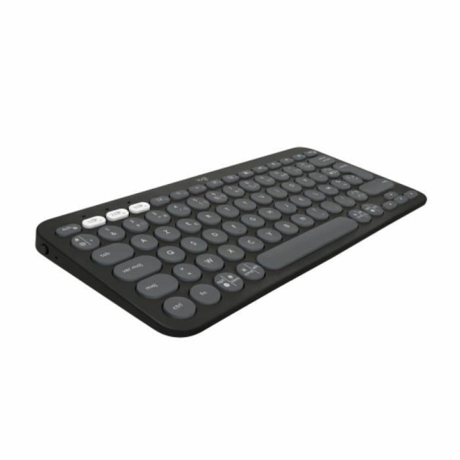 Bluetooth keyboard med tabletst�tte Logitech K380 Fransk Gr� Grafit M�rkegr� AZERTY #1