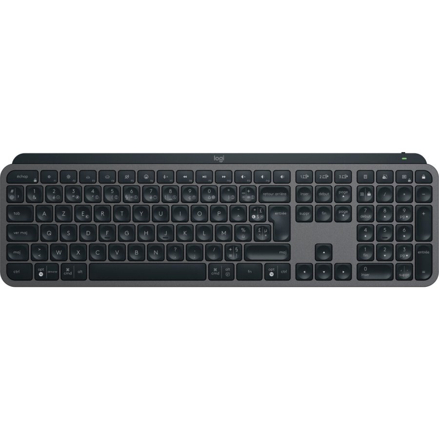 Tastatur Logitech 920-011568 Gr� Grafit Fransk AZERTY #1