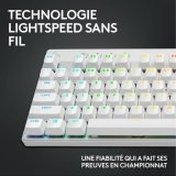 Tastatur og mus Logitech 920-012145 Hvid Fransk AZERTY #3