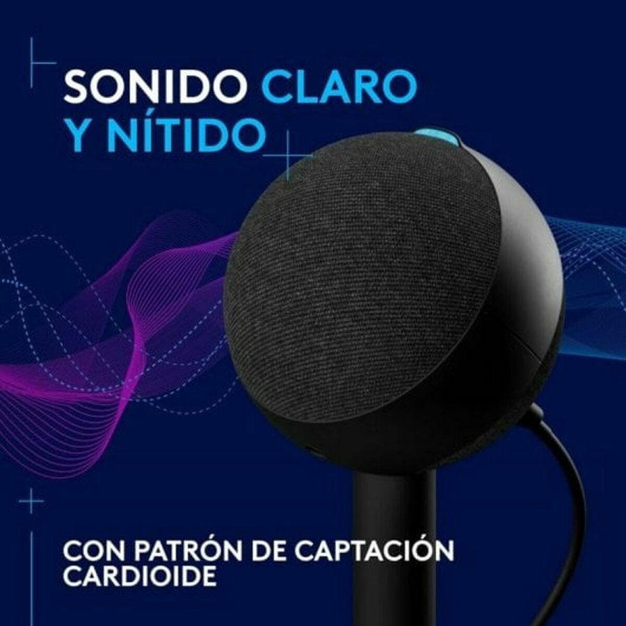 Mikrofon Logitech 988-000551 Sort #3