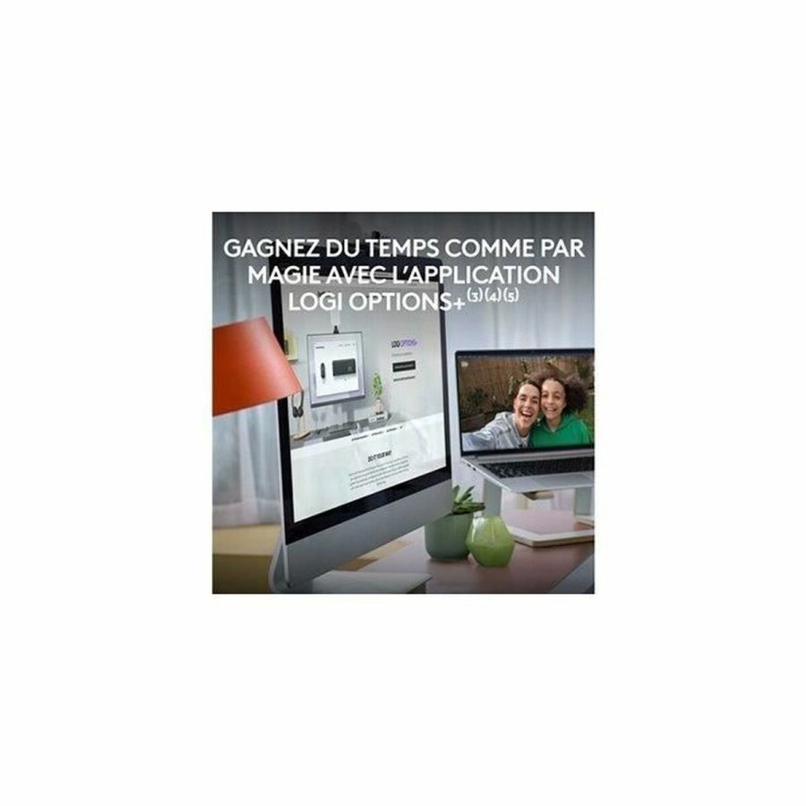 Tastatur og mus Logitech St�l Fransk Azerty Fransk #4