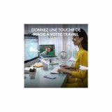 Tastatur og mus Logitech Hvid Fransk Azerty Fransk #2