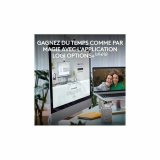 Tastatur og mus Logitech Hvid Fransk Azerty Fransk #4