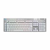 Tr�dl�st tastatur Logitech G915 X Hvid AZERTY #1