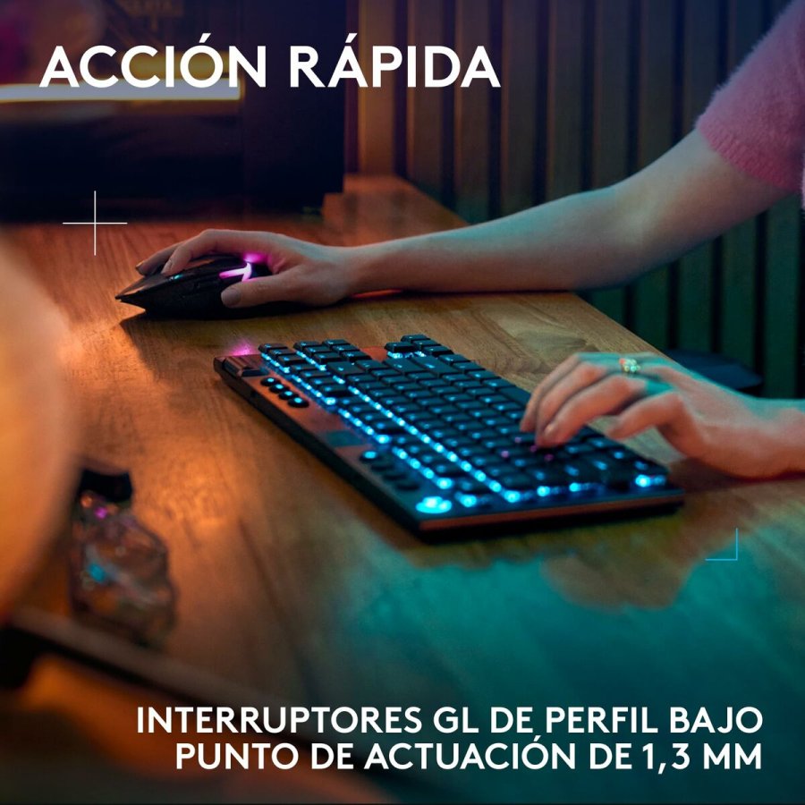 Tastatur og mus Logitech 920-012723 Sort #2