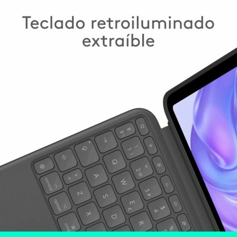 Case til tablet og tastatur Logitech 920-012772 Grafit QWERTY #3