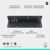 Keyboardtaske til iPad + Logitech Keys-to-Go 2 #6
