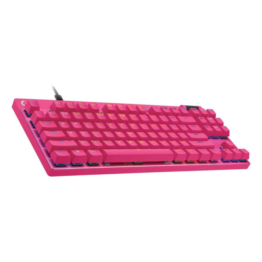 Tastatur og mus Logitech 920-013249 Pink Azerty Fransk #4