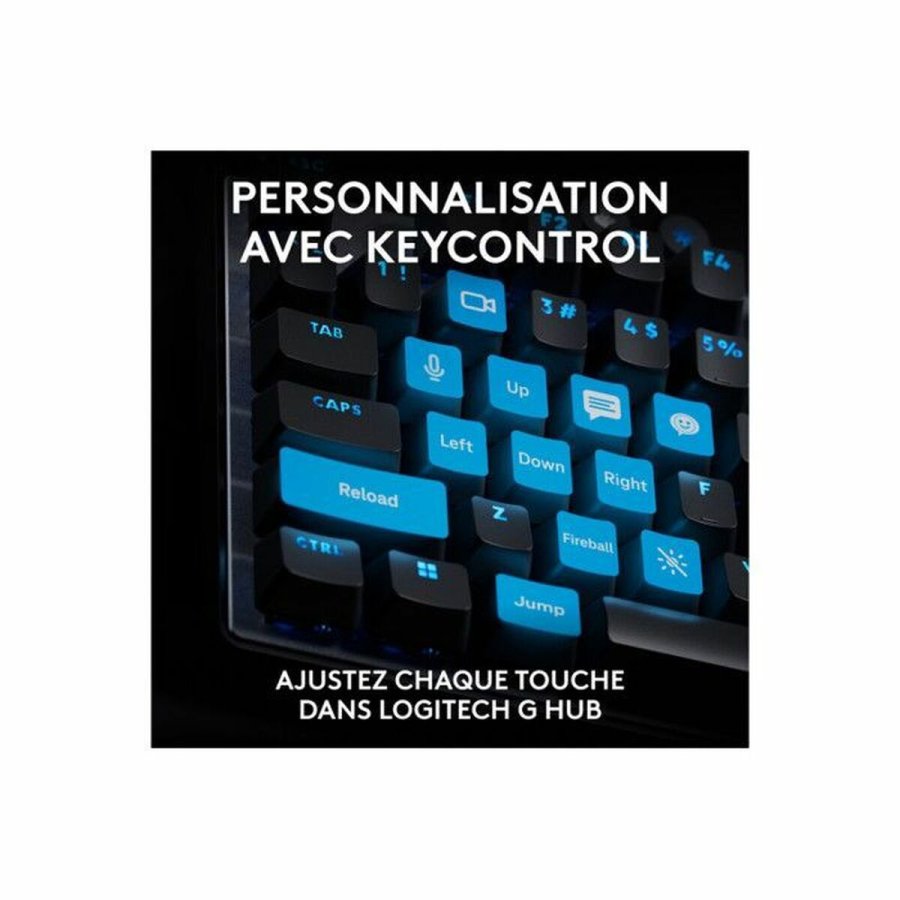 Tastatur og mus Logitech 920-013229 Sort Azerty Fransk #5