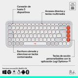 Tastatur Logitech 920-013069 Hvid #6