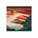 Tastatur og mus Logitech 920-013110 Hvid Fransk Azerty Fransk #5