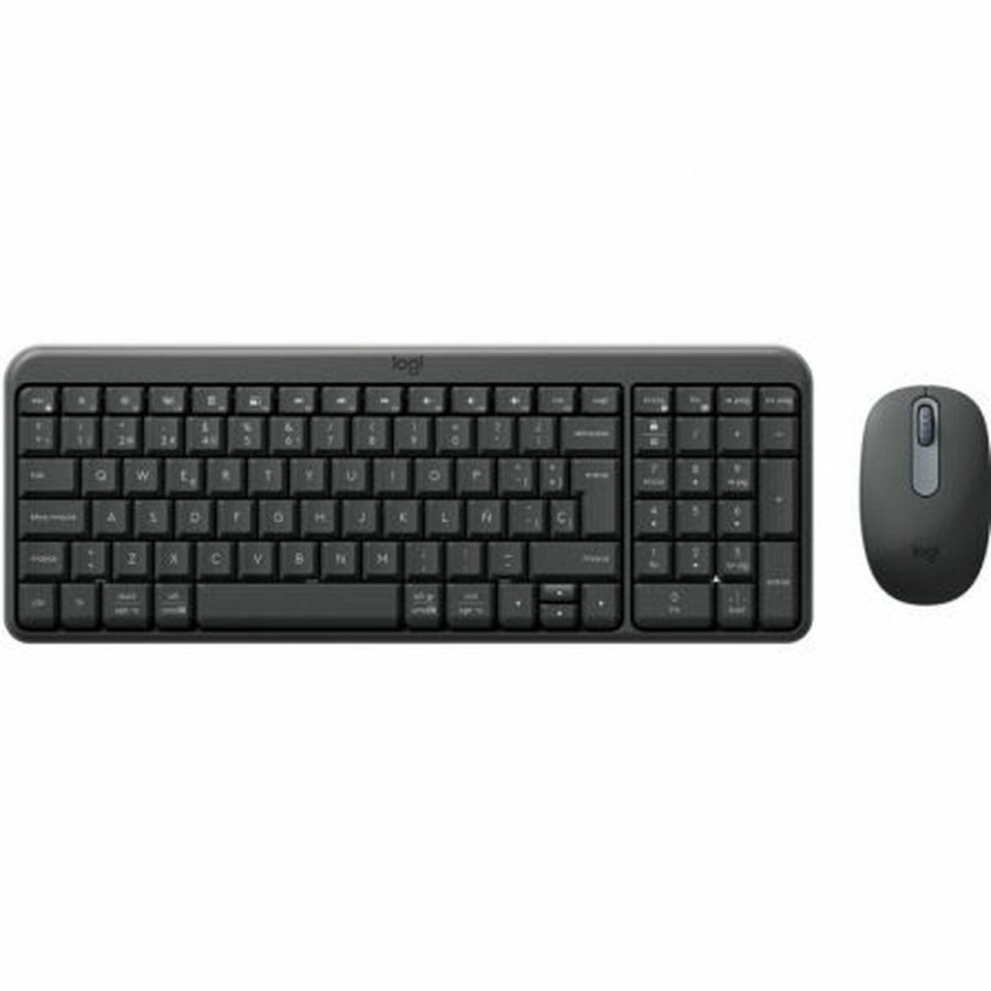 Tastatur og mus Logitech 920-013543 Sort #1