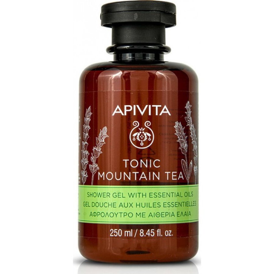 Shower gel Apivita Tonic Mountain Tea 250 ml #1