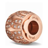 Perler til kvinder Folli Follie 3P16T006RC Rosenguld (1 cm) #1