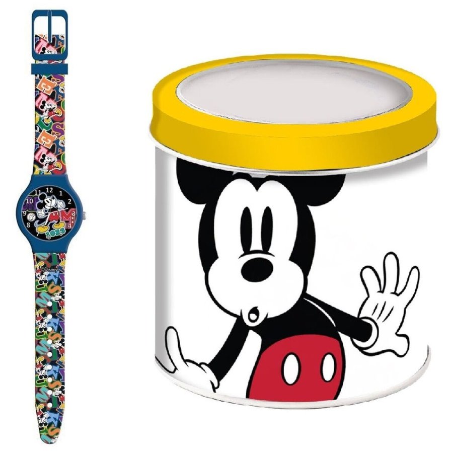 Ur til sm brn Mickey Mouse MICKEY MOUSE  - TIN BOX  33 mm #1