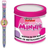 Ur til sm brn Minnie Mouse MINNIE  - TIN BOX  33 mm #1