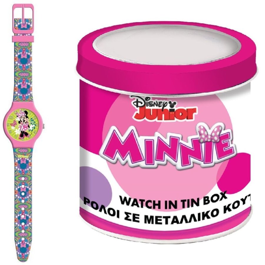 Ur til sm brn Minnie Mouse MINNIE  - TIN BOX  33 mm #1