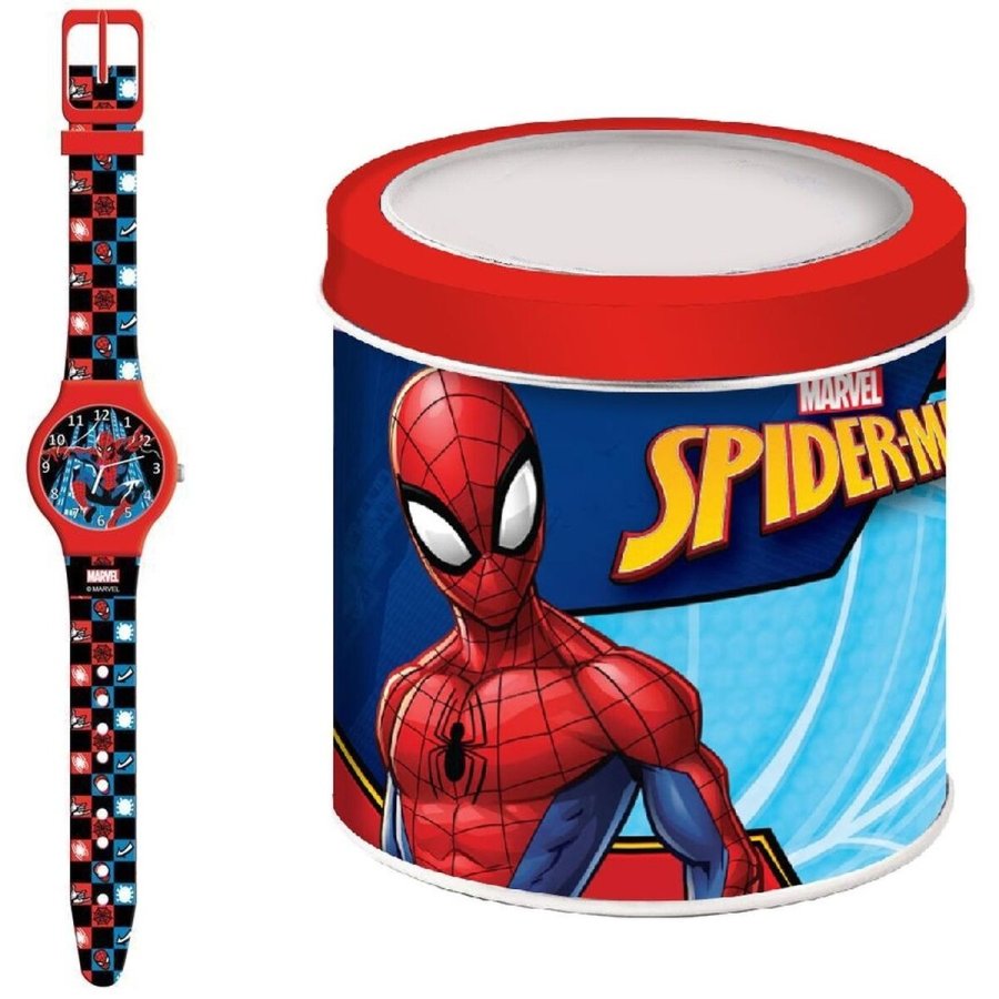 Ur til sm brn Spider-Man SPIDERMAN - TIN WATCH ( 33 mm) #1