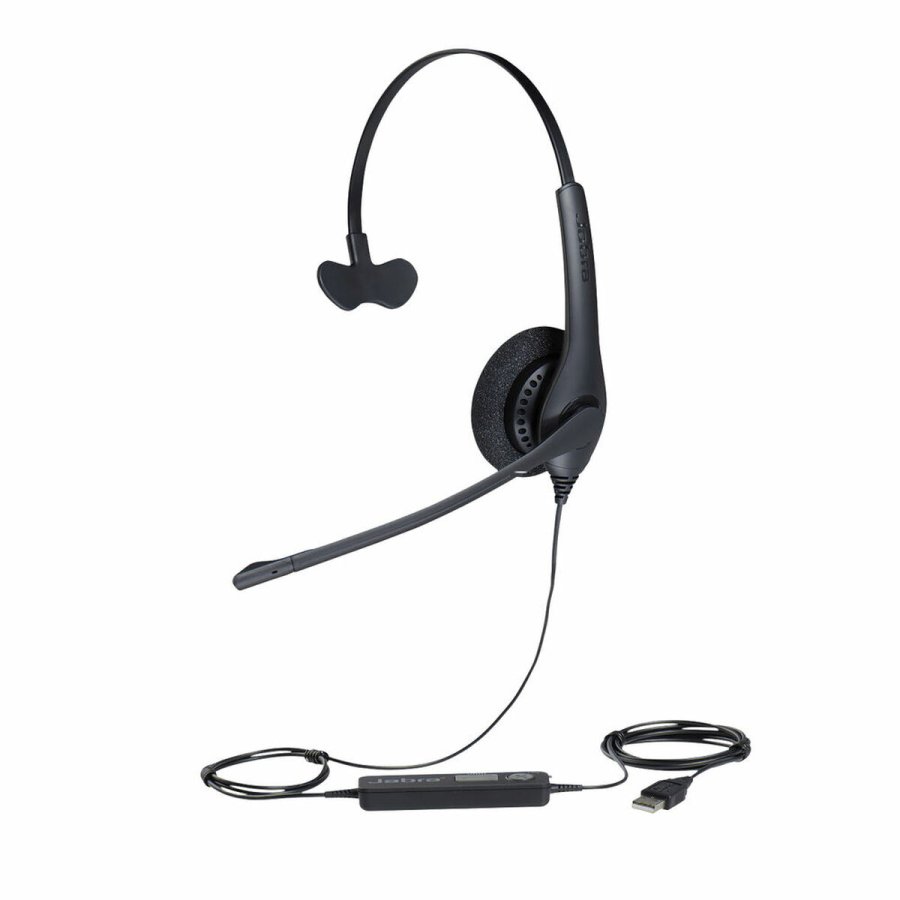 Hovedtelefoner med mikrofon Jabra 1553-0159 Sort #1